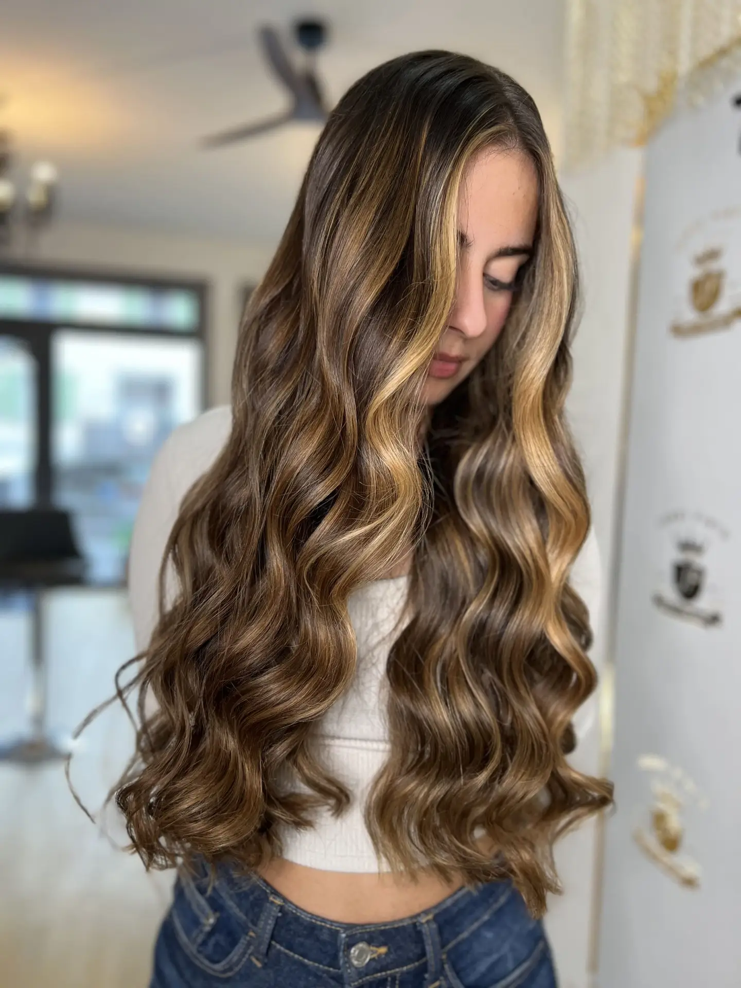 balayage caramel comprimida